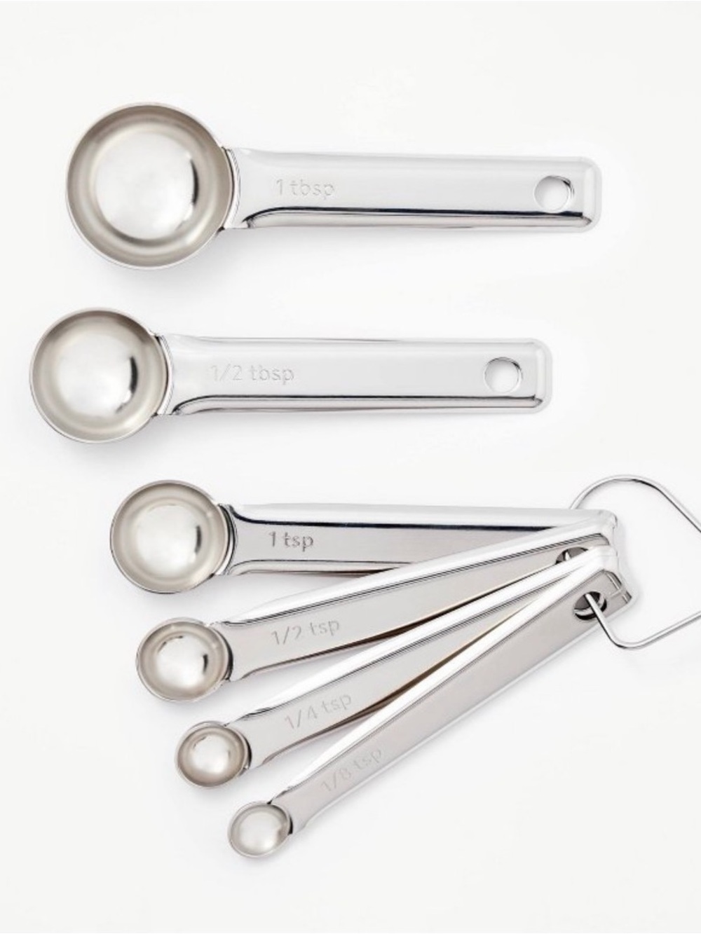 Figmint  stainless steel measuring spoons NWT - Picture 2 of 2